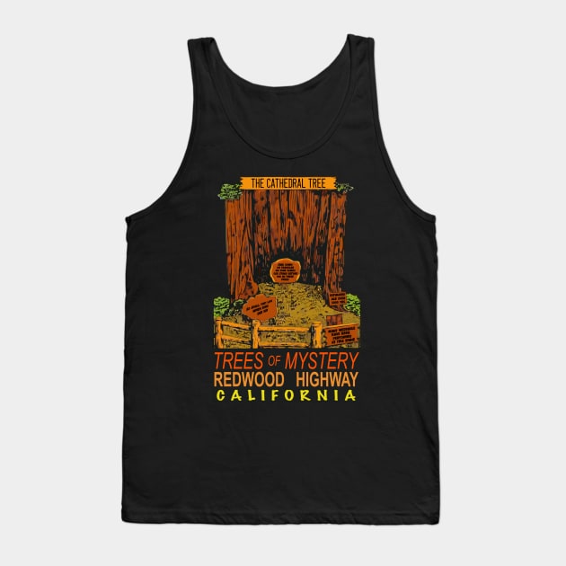 Trees of Mystery // Redwood California Tank Top by darklordpug